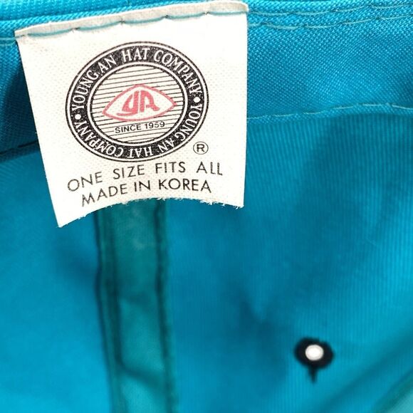 VTG 90's Florida Marlins Snapback Hat Youngan Drew Pearson DPM Embroidered (H12) - Picture 5 of 10